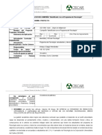 Informe CECAR