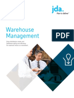 JDA Warehouse Management Brochure