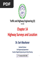 01 Chapter 14 - Highway Surveys and Location