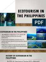 Week 8: Ecotourism in The Philippines