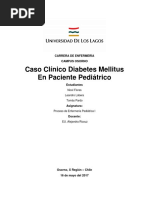 Caso Clínico Diabetes Mellitus en Paciente Pediátrico