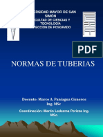 Normas de Tuberias v2 2016