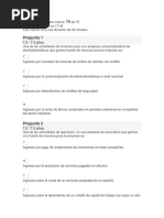 Quiz 1 Administración Financiera Politécnico Grancolombiano