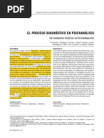 El Proceso Diagnostico en Psicoanalisis