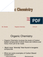 Unit 16 LP01PS - Intro Hydrocarbons and Alkanes