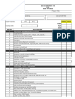 Civil - Steel Structure Drawing Checklist