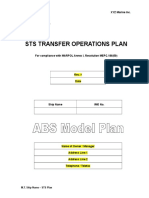 Sts Transfer Operations Plan: XYZ Marine Inc