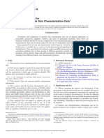 Astm Standard For Particle Size