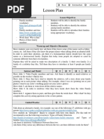 Lesson Plan: Business/Materials Lesson Objectives