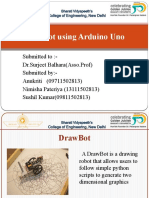 Drawbot Using Arduino Uno