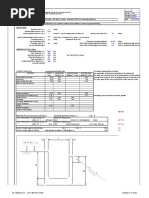 Checking U-Drain Stability As Earth Retaining With Sloping Earth On One Side 030301