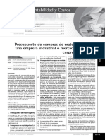 Presupuesto de Compras Caso Practico PDF