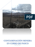 Contaminacion Minera en Cerro de Pasco