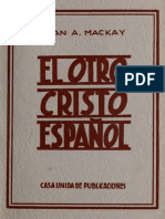 El Otro Cristo Espaniol - Juan A Mackay PDF