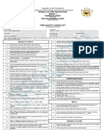 Fire Safety Checklist On Building Plans Final