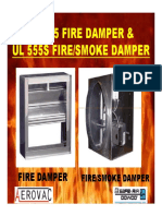 Fire Damper and Fire Smoke Damper PDF