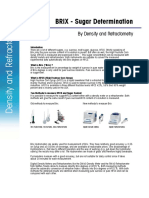 BRIX-Sugar Determination PDF