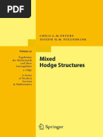 (Chris A.M. Peters, Joseph H. M. Steenbrink) Mixed Hodge Structures