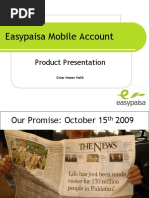 Easypaisa Mobile Account Product Presentation