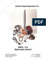 AlfaLaval PX 313 Parts Manual