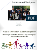 Managing Diversity in The Workplace