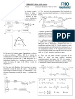 Ciclo Rankine - Exercicios