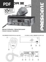 Manual Usuario Emisora President PDF