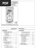 MS8261 Manual PDF