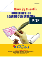 Guidelines For Loan Documentation - Unlocked