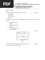 KT14203 Sem 2 20132014 Test 1 - Solution