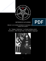 Orthodox Satanism - Proof: Satanism Without Fascism and Racism, Does Not Exist!