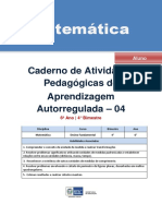 Matematica Regular Aluno Autoregulada 6a 4b PDF