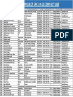 EPC10-11 Contact List