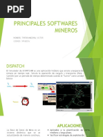 Principales Softwares Mineros - Victor Tintaya