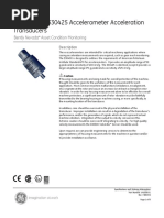 and 330425 Accelerometer Acceleration Transducers - Datasheet - 141638 - Cda - 000 PDF