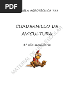 Cuadernillo Avicultura