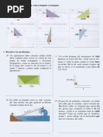 Calcula El Lado Faltante en Cada Triángulo Rectángulo