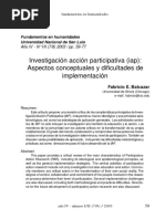 Balcazar Investigación Acción Participativa PDF