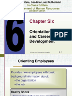 Chapter Six: Orientation, Training, and Career Development