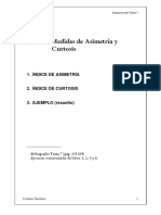 Tema Curtosis Asimetria PDF