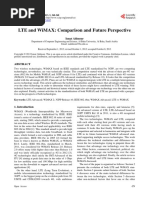 LTE and WiMAX: Comparison and Future Perspective