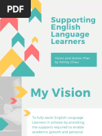 Supporting English Language Learners - Vision and Plan