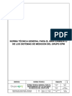 Ra8 070 Norma Técnica General Mantenimiento Sistemas Medición