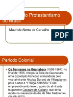 10 Tipologia Do Protestantismo No Brasil