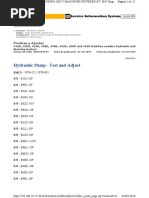 Hydraulic Pump Test and Adjust PDF