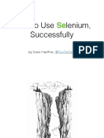 How To Use Selenium Successfully PDF