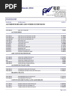 FlexiLine Pricelist