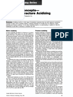 Acidizing Concepts-Matrix vs. Fracture Acidizing: George E. King