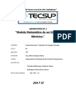 Laboratorio N1 de Sistemas de Control Mecatronico