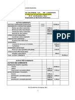 Explicar Estado de Situación Financiera